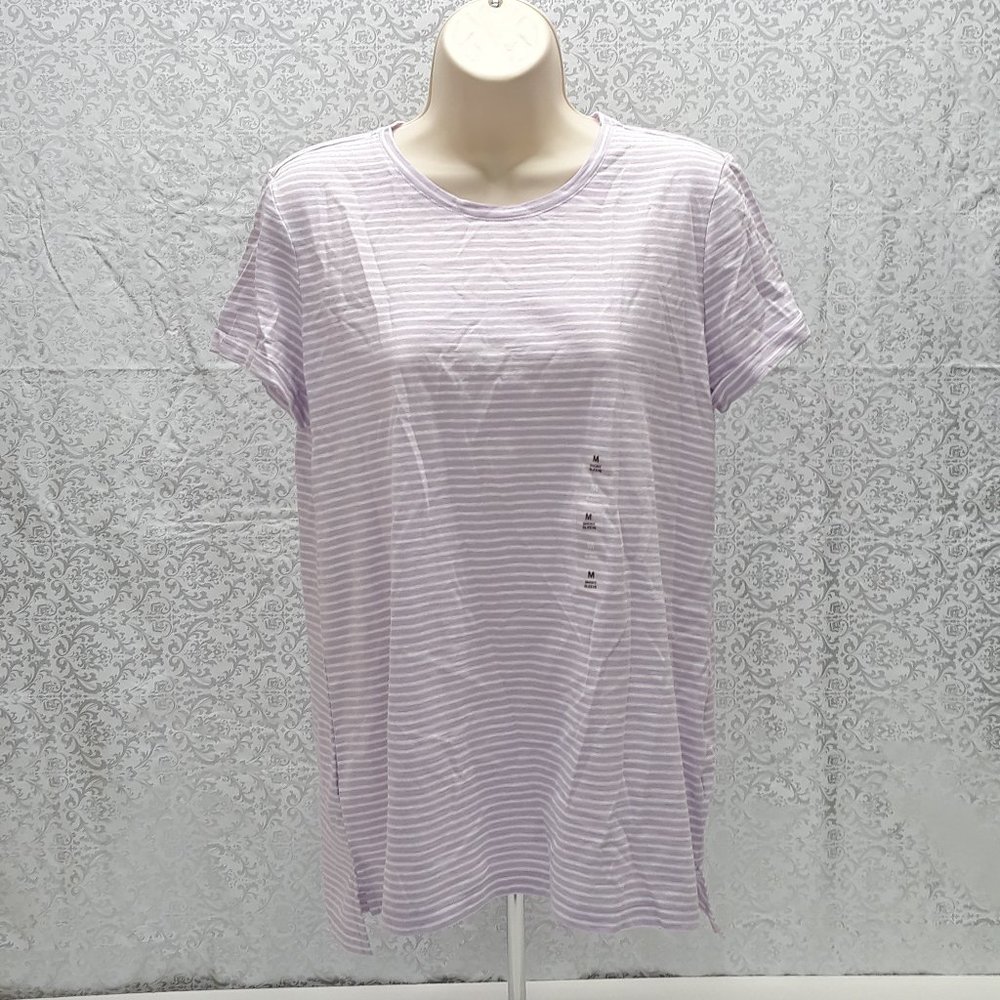 Maison Jules Striped Crew-Neck T-Shirt